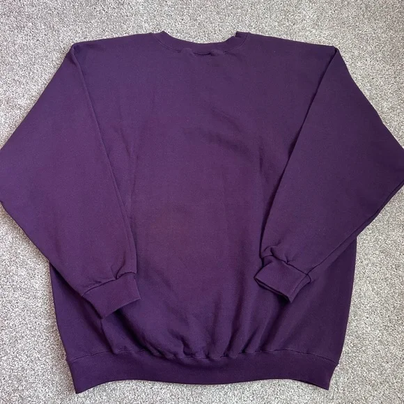 Very Rare Vintage Men’s Purple Nike With Center Swoosh Size Large 95% Cotton - Picture 7 of 7